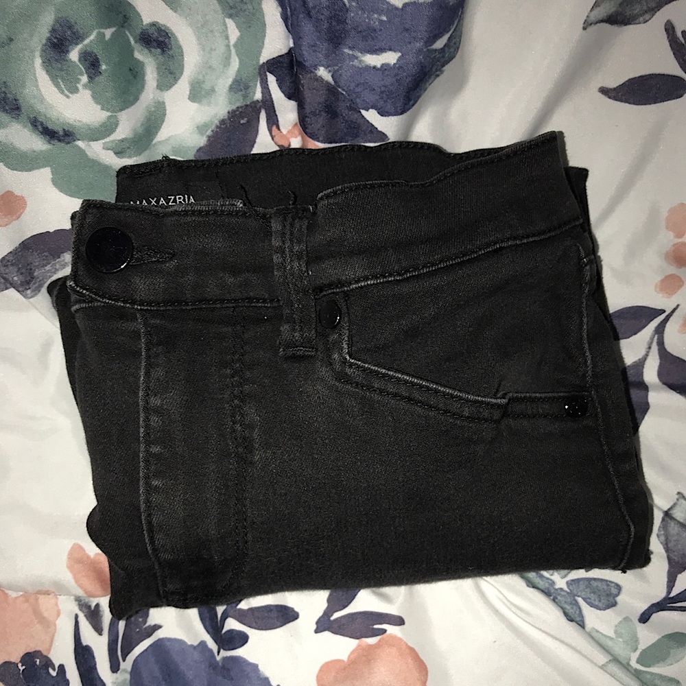 BCBGMAXAZRIA black Jeans